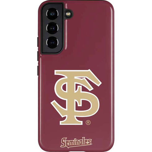 Florida State FSU Seminoles Initials Galaxy S22 Pro Case