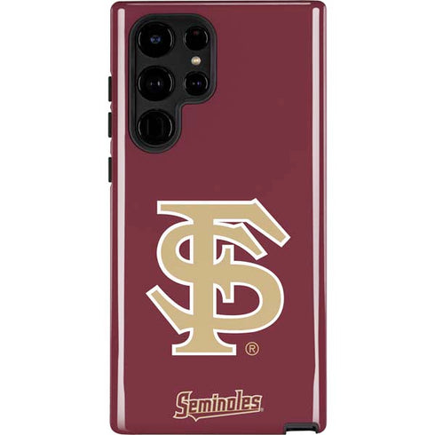 Florida State FSU Seminoles Initials Galaxy S22 Ultra Pro Case