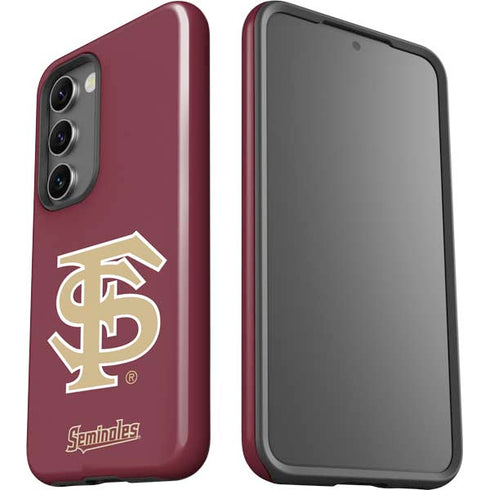 Florida State FSU Seminoles Initials Galaxy S23 Plus Pro Case