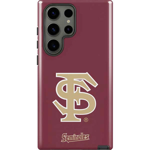 Florida State FSU Seminoles Initials Galaxy S23 Ultra Pro Case