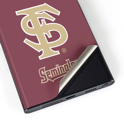 Florida State FSU Seminoles Initials Galaxy Skins