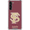 Florida State FSU Seminoles Initials Galaxy S24 FE Clear Case