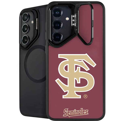 Florida State FSU Seminoles Initials Galaxy S25 Plus Kickstand Case