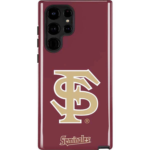 Florida State FSU Seminoles Initials Galaxy S25 Ultra Impact Case
