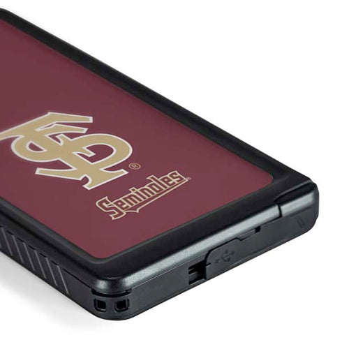 Florida State FSU Seminoles Initials Galaxy S24 Ultra Waterproof Case