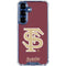 Florida State FSU Seminoles Initials Galaxy S25 Plus Clear Case