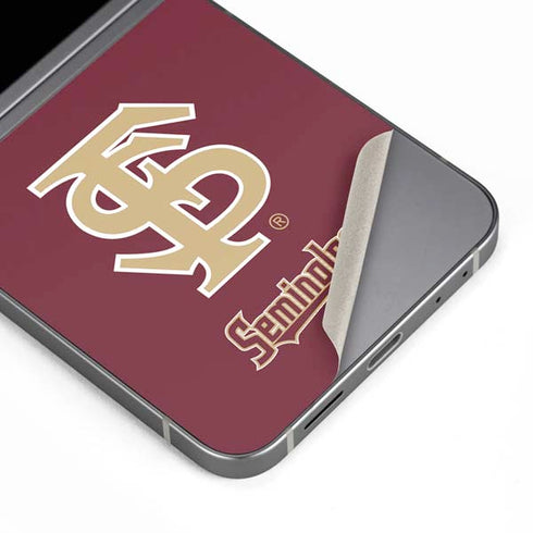 Florida State FSU Seminoles Initials Galaxy Z Flip6 Skin
