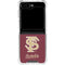 Florida State FSU Seminoles Initials Galaxy Z Flip6 Clear Case