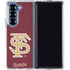 Florida State FSU Seminoles Initials Galaxy Z Fold6 Clear Case