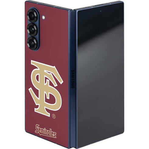 Florida State FSU Seminoles Initials Galaxy Z Fold6 Skin