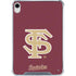 Florida State FSU Seminoles Initials iPad 11th Gen (2025) Clear Case
