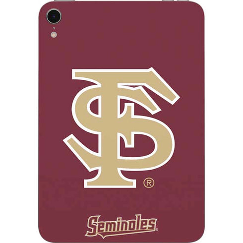 Florida State FSU Seminoles Initials Apple iPad Mini Skin