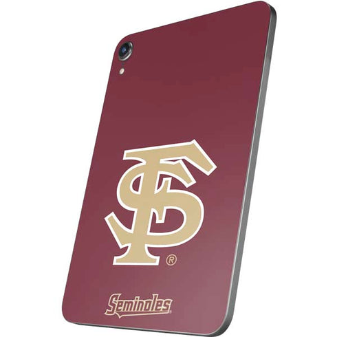 Florida State FSU Seminoles Initials Apple iPad Mini Skin
