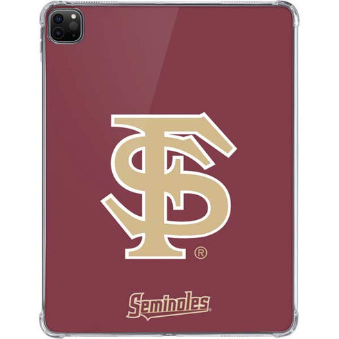 Florida State FSU Seminoles Initials iPad Pro 11in (2024) Clear Case