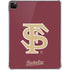Florida State FSU Seminoles Initials iPad Pro 11in (2024) Clear Case
