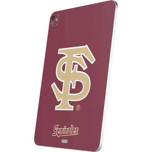 Florida State FSU Seminoles Initials iPad Pro 13in M4 (2024) Skin