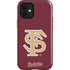 Florida State FSU Seminoles Initials iPhone 12 Mini Impact Case