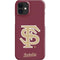 Florida State FSU Seminoles Initials iPhone 12 Mini Lite Case