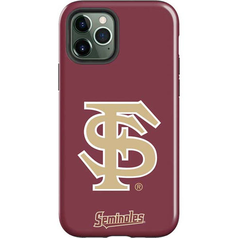 Florida State FSU Seminoles Initials iPhone 12 Pro Impact Case