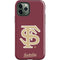Florida State FSU Seminoles Initials iPhone 12 Pro Impact Case
