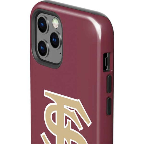 Florida State FSU Seminoles Initials iPhone 12 Pro Impact Case