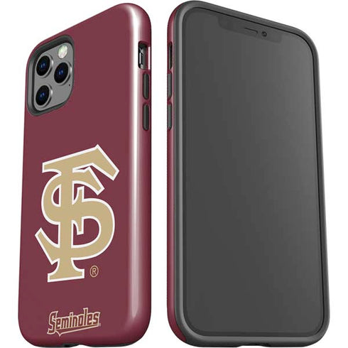 Florida State FSU Seminoles Initials iPhone 12 Pro Impact Case