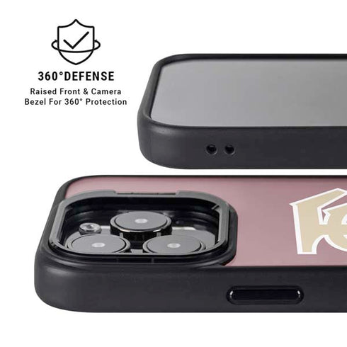 Florida State FSU Seminoles Initials iPhone 13 Pro Max Kickstand Case