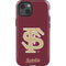 Florida State FSU Seminoles Initials iPhone 14 Impact Case
