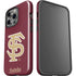Florida State FSU Seminoles Initials iPhone 14 Pro Impact Case