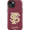 Florida State FSU Seminoles Initials iPhone 15 Impact Case