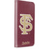Florida State FSU Seminoles Initials iPhone 15 Plus Folio Case
