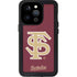 Florida State FSU Seminoles Initials iPhone 15 Pro Waterproof Case