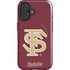 Florida State FSU Seminoles Initials iPhone 16 Magsafe Impact Case