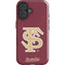 Florida State FSU Seminoles Initials iPhone 16 Plus Impact Case