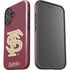 Florida State FSU Seminoles Initials iPhone 16 Plus Impact Case