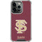 Florida State FSU Seminoles Initials iPhone 16 Pro Clear Case