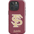 Florida State FSU Seminoles Initials iPhone 16 Pro Impact Case