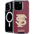 Florida State FSU Seminoles Initials iPhone 16 Pro MagSafe Case