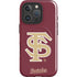 Florida State FSU Seminoles Initials iPhone 16 Pro Magsafe Impact Case