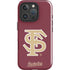 Florida State FSU Seminoles Initials iPhone 16 Pro Max Impact Case