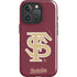 Florida State FSU Seminoles Initials iPhone 16 Pro Max Magsafe Impact Case
