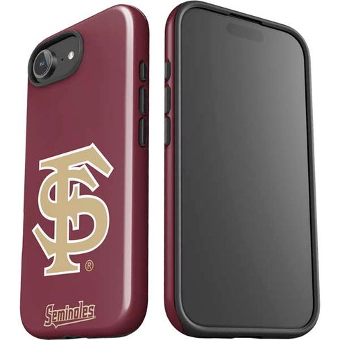 Florida State FSU Seminoles Initials iPhone 16e Impact Case