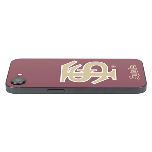 Florida State FSU Seminoles Initials iPhone 16e Skin