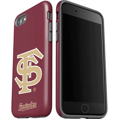 Florida State FSU Seminoles Initials iPhone SE (2nd & 3rd Gen) Pro Case