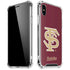 Florida State FSU Seminoles Initials iPhone X/XS Clear Case