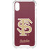 Florida State FSU Seminoles Initials iPhone XS Clear Case