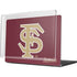 Florida State FSU Seminoles Initials MacBook Pro 14in (2021-24) Case plus Skin
