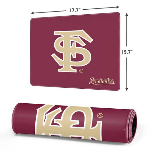 Florida State FSU Seminoles Initials Gaming Mouse Pad