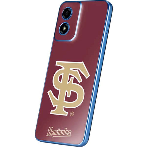 Florida State FSU Seminoles Initials Moto G Play 4G (2024) Skin