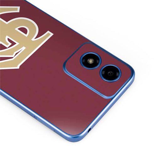 Florida State FSU Seminoles Initials Moto G Play 4G (2024) Skin